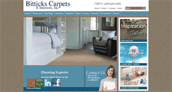 Desktop Screenshot of bittickscarpets.com